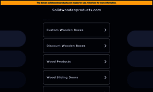 Solidwoodenproducts.com thumbnail