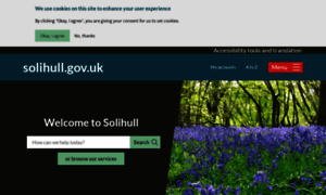 Solihull.gov.uk thumbnail