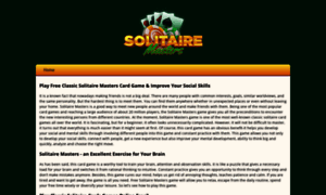 Solitaire-masters.net thumbnail