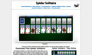Solitaire-spider.com thumbnail