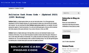 Solitairecashpromocode.com thumbnail