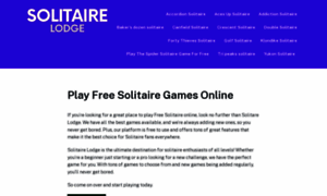 Solitairelodge.com thumbnail