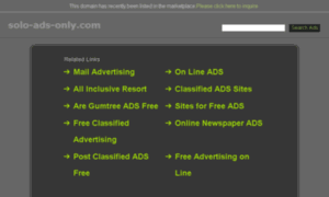 Solo-ads-only.com thumbnail