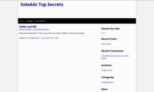 Soloadstopsecrets.com thumbnail