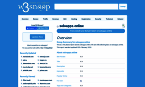 Soloapps.online.w3snoop.com thumbnail