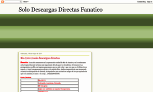 Solodescargasdirectasfanatico.blogspot.com thumbnail