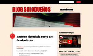 Soloduenos.wordpress.com thumbnail