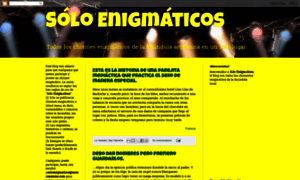 Soloenigmaticos.blogspot.com thumbnail