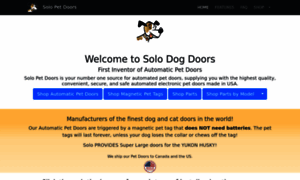 Solopetdoors.com thumbnail