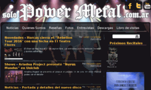Solopowermetal.com.ar thumbnail