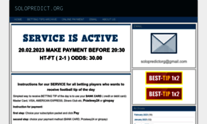 Solopredict.org thumbnail