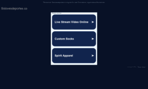 Soloveodeportes.co thumbnail