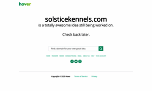 Solsticekennels.com thumbnail