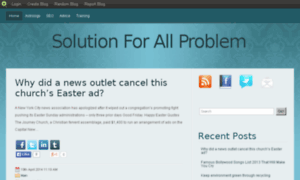 Solutionforallproblem.blog.com thumbnail