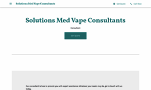 Solutions-med-vape-consultants.business.site thumbnail