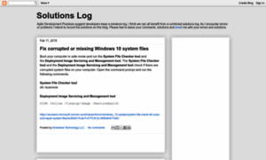 Solutionslog.blogspot.com thumbnail