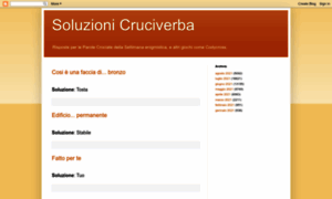 Soluzionicruciverba.blogspot.com thumbnail