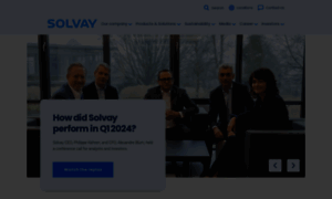 Solvay.com thumbnail