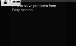 Solveproblem123.blogspot.com thumbnail