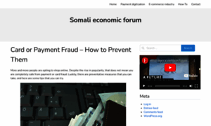 Somalieconomicforum.org thumbnail