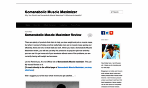 Somanabolicmusclemaximizerinfo.wordpress.com thumbnail