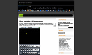 Someguyanth.wordpress.com thumbnail