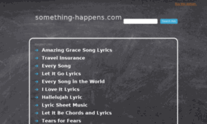 Something-happens.com thumbnail