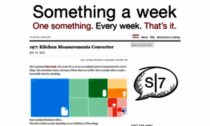 Somethingaweek.wordpress.com thumbnail