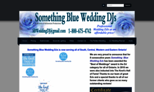 Somethingblueweddingdjs.com thumbnail