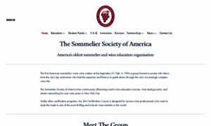 Sommeliersocietyofamerica.org thumbnail