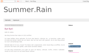 Sommerregen-summerrain.blogspot.com thumbnail