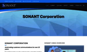 Sonant.com thumbnail