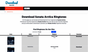 Sonataarctica.download-ringtone.com thumbnail