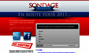 Sondagepresidentielle.fr thumbnail