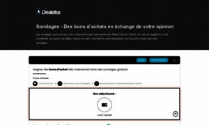 Sondages.dealabs.com thumbnail