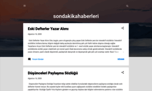 Sondakikahaberleri38.blogspot.com thumbnail