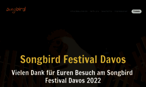 Songbirdfestival.ch thumbnail