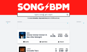 Songbpm.com thumbnail