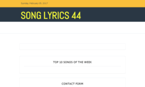 Songlyrics44.com thumbnail