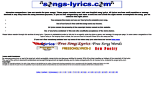 Songs-lyrics.com thumbnail