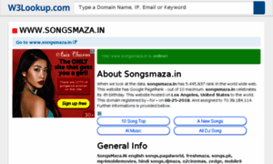 Songsmaza.in.w3lookup.net thumbnail