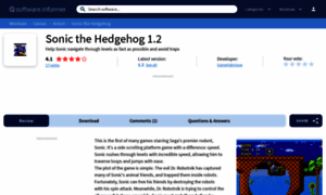 Sonic-the-hedgehog.software.informer.com thumbnail