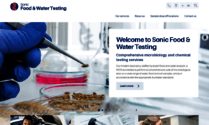 Sonicfoodandwatertesting.com thumbnail