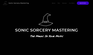 Sonicsorcerymastering.com thumbnail