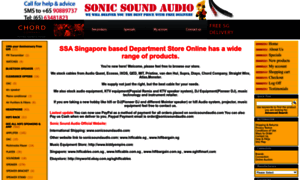 Sonicsoundaudio.com thumbnail