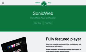 Sonicweb-radio.com thumbnail