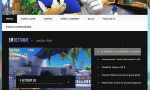 Soniczone.com.br thumbnail