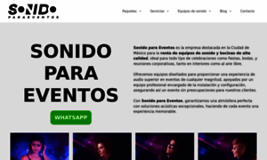 Sonidoparaeventos.com.mx thumbnail