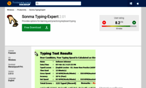 Sonma-typing-expert.freedownloadscenter.com thumbnail