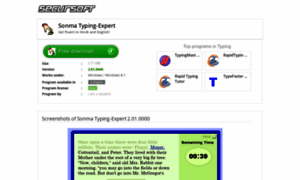 Sonma-typing-expert.secursoft.net thumbnail